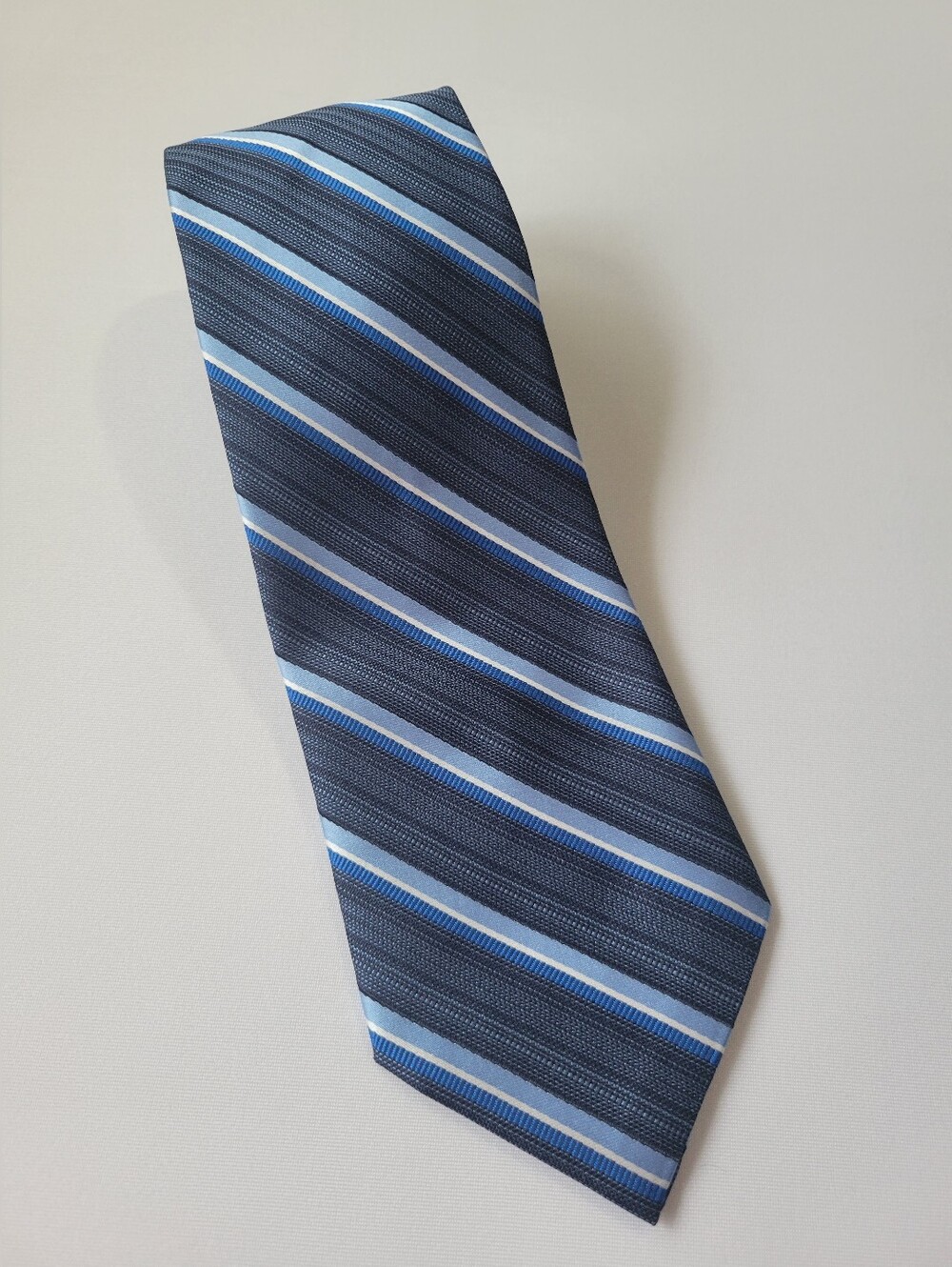 NWOT Bespoke Blue Striped Tie
